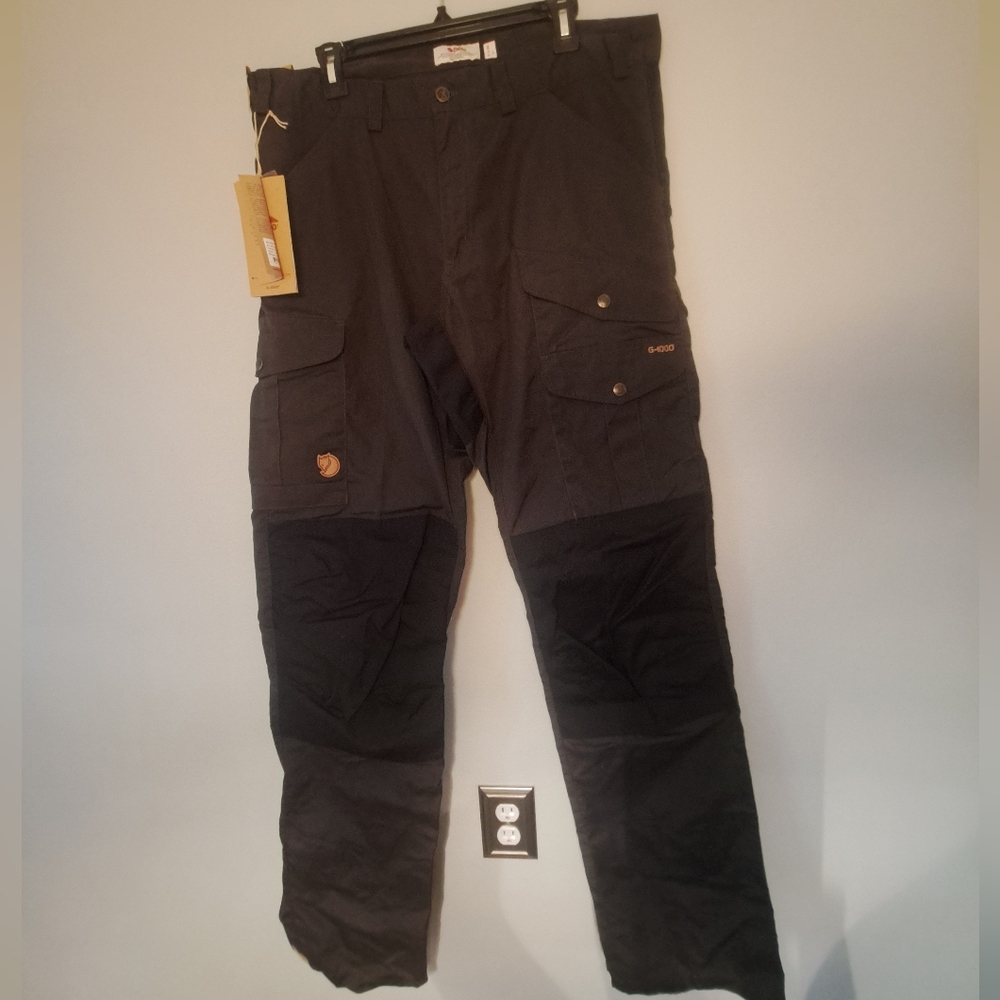 FJALLRAVEN Barents Pro Mens Trouser Pants Dark Grey Size 36